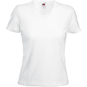 Majica sa V izrezom F.O.L.  Lady-Fit V-Neck T Disco