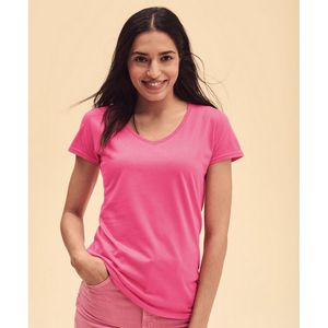 Majica sa V izrezom F.O.L.  Lady-Fit Iconic 150 V-Neck T