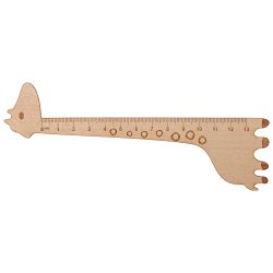 Wooden ruler Looney, natur B