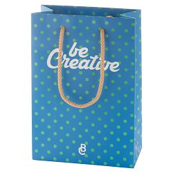 Papirnata torba za kupovinu, mala CreaShop S, višebojna