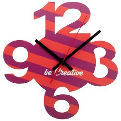 Wall clock BeTime 12, bijela