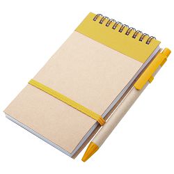 Notes Ecocard, žuta boja