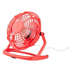 Mini stolni ventilator Miclox, crvena