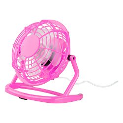 Mini stolni ventilator Miclox, ružičasta