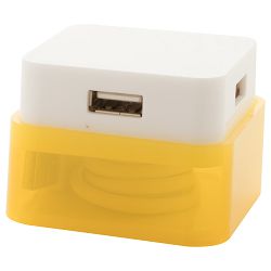USB utičnica Dix, žuta boja