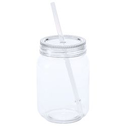 Čaša u obliku staklenke Sirex, transparentan 1T