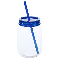 Čaša u obliku staklenke Sirex, transparentan 06