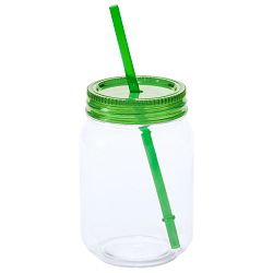 Čaša u obliku staklenke Sirex, transparentan 07
