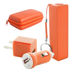USB set za napajanje Rebex, narančasta