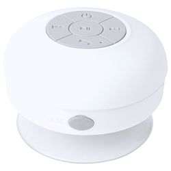 Bluetooth zvučnik otporan na prskanje vodom Rariax, bijela