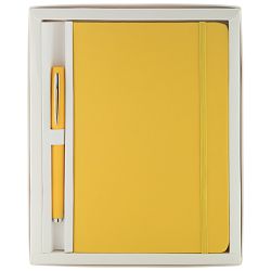 Notebook set Marden, žuta boja