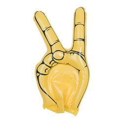 Rekvizit za navijanje, ruka Hogan, žuta boja