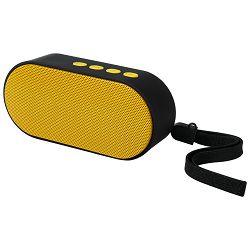 Bluetooth speaker Helber, žuta boja