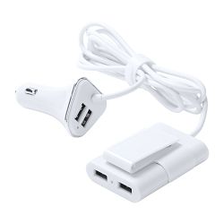 USB car charger Yofren, bijela
