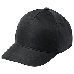 Baseball cap for kids Modiak, crno