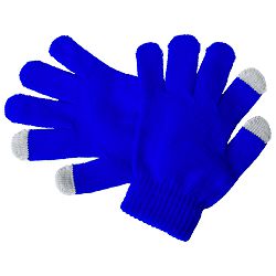 Touch screen gloves for kids Pigun, plava