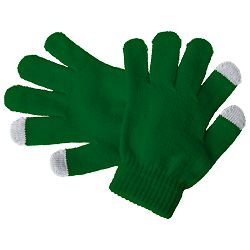 Touch screen gloves for kids Pigun, tamnozelene