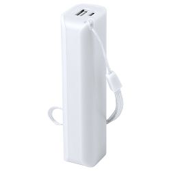 USB power bank Boltok, bijela