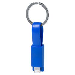 Keyring usb charger cable Holnier, plava