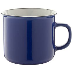 Vintage mug Woodstock, plava