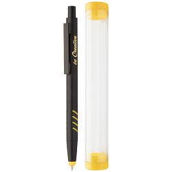 Touch ballpoint pen Crovy, žuta boja