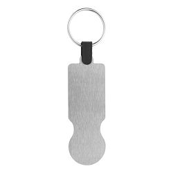 Privjesak za ključeve, SteelCart, srebro