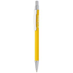 Ballpoint pen Chromy, žuta boja