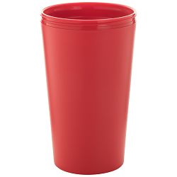 Customisable thermo mug, cup CreaCup, crvena