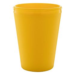 Customisable thermo mug, cup CreaCup Mini, žuta boja
