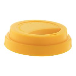 Customisable thermo mug, lid CreaCup Mini, žuta boja