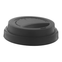 Customisable thermo mug, lid CreaCup Mini, crno
