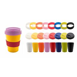 Customisable thermo mug CreaCup Mini, višebojna