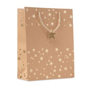 Gift paper bag with pattern