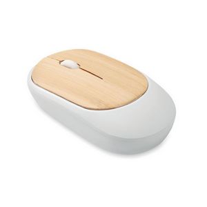 Bežični miš od bambusa - curvy bam
