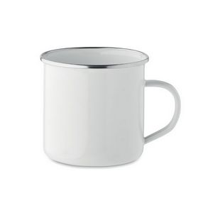 Emajlirana šalica za sublimaciju 500ml - plateado l