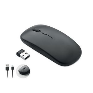 Bežični miš s mogućnošću punjenja - curvy c
