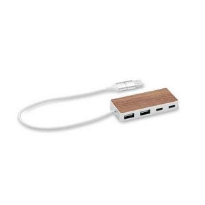 Usb hub 4 porta 27,5 cm - ubah