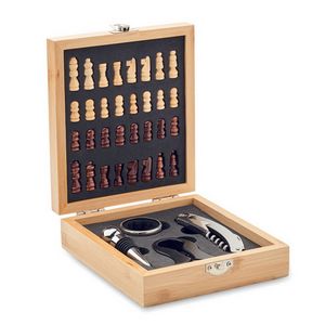Set za vino za šahovsku ploču - chesset