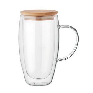 Dvostruka staklena šalica 450ml - postojeći naziv