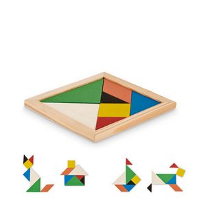 Tangram slagalica od drveta - tangram