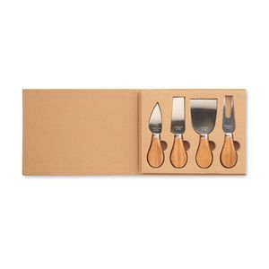 Set od 4 noža za sir - quattro