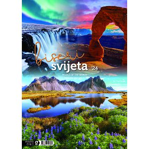 Kalendar color "Biseri svijeta"