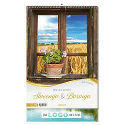Kalendar color "Moja zlatna Slavonija"