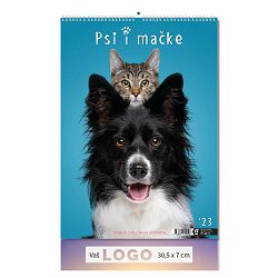Kalendar color "Psi i mačke "