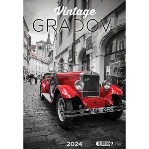 Kalendar color "Vintage gradovi "