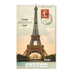 Kalendar color "Vintage world"