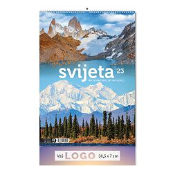 Kalendar color "Vrhovi svijeta"