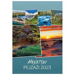 Kalendar Hrvatski pejzaži 2023 13L, spirala