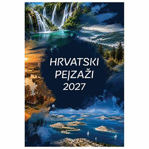 Kalendar Hrvatski pejzaži 2027 13L, spirala