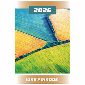 Kalendar "Igre prirode 2024" 13 listova, spirala
